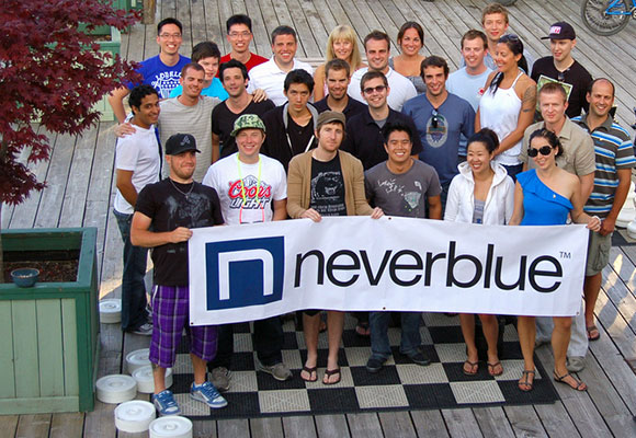 Shawn Smith, from Optimal Webworks, attends Neverblue's Out of Bounds 2010